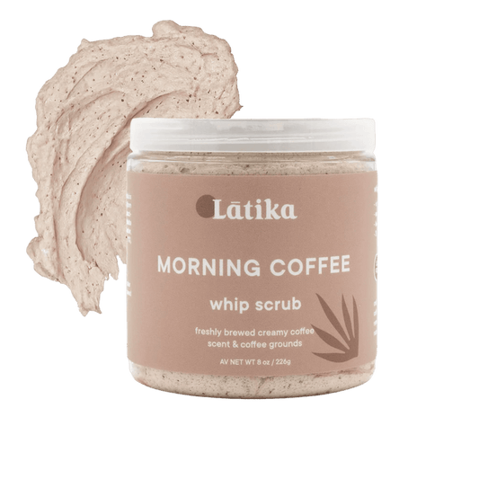 Latika Whip Scrub – Morning Coffee (3 - in - 1 Exfoliate, Cleanse & Moisturize) - Aesthetics By Kell