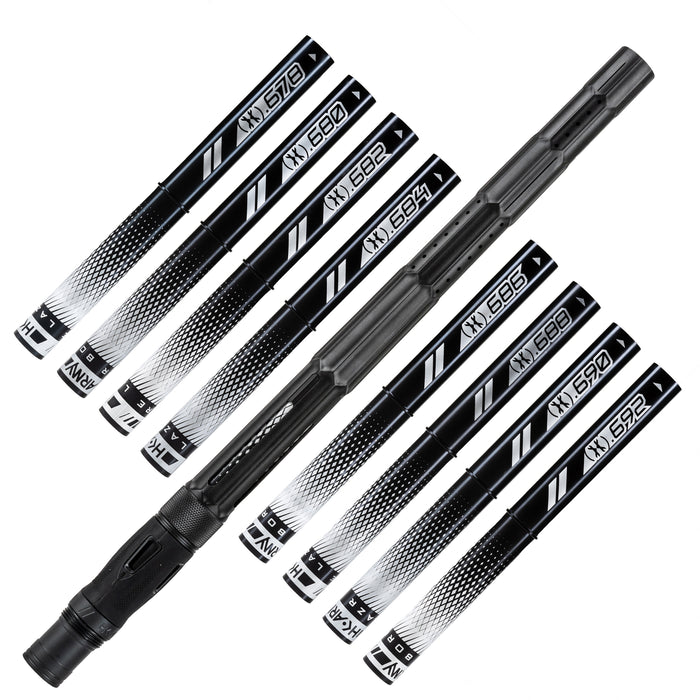 LAZR Elite Fractal Barrel Kit - 15" Dust Black/Black Inserts - Cocker Threads