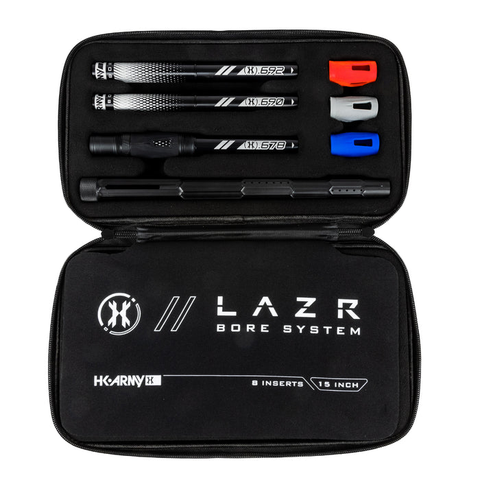LAZR Elite Fractal Barrel Kit - 15" Dust Black/Black Inserts - Cocker Threads