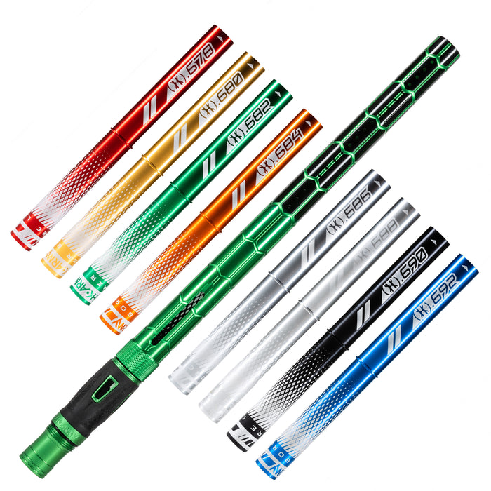 LAZR Elite Nexus Barrel Kit - 15" Green/Black Colored Inserts - Cocker Threads