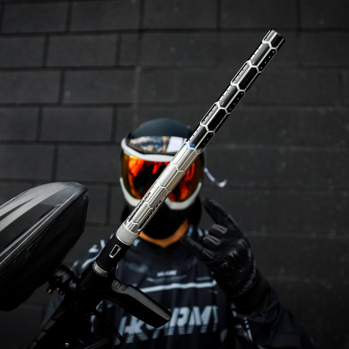 LAZR Elite Nexus Barrel Kit - 15" Silver/Black Black Inserts - Cocker Threads