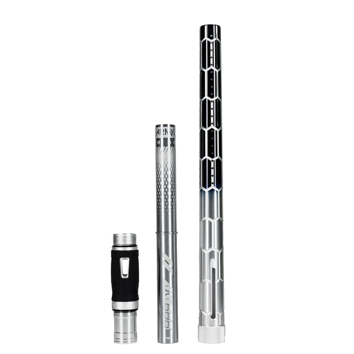 LAZR Elite Nexus Barrel Kit - 15" Silver/Black Colored Inserts - Cocker Threads