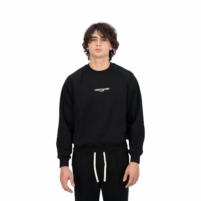 LEBEL Crewneck Sweatshirt Black