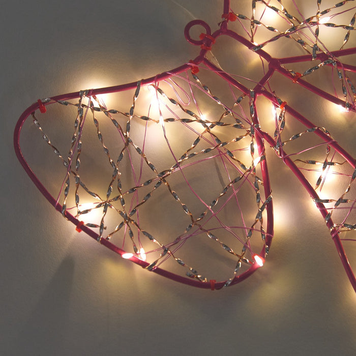 LED Light Up Bow - Black 🇬🇧