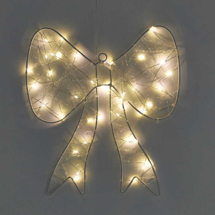 LED Light Up Bow - Black 🇬🇧