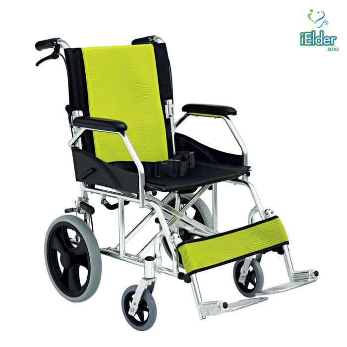 Green Compact lightweight Aluminium Foldable Pushchair