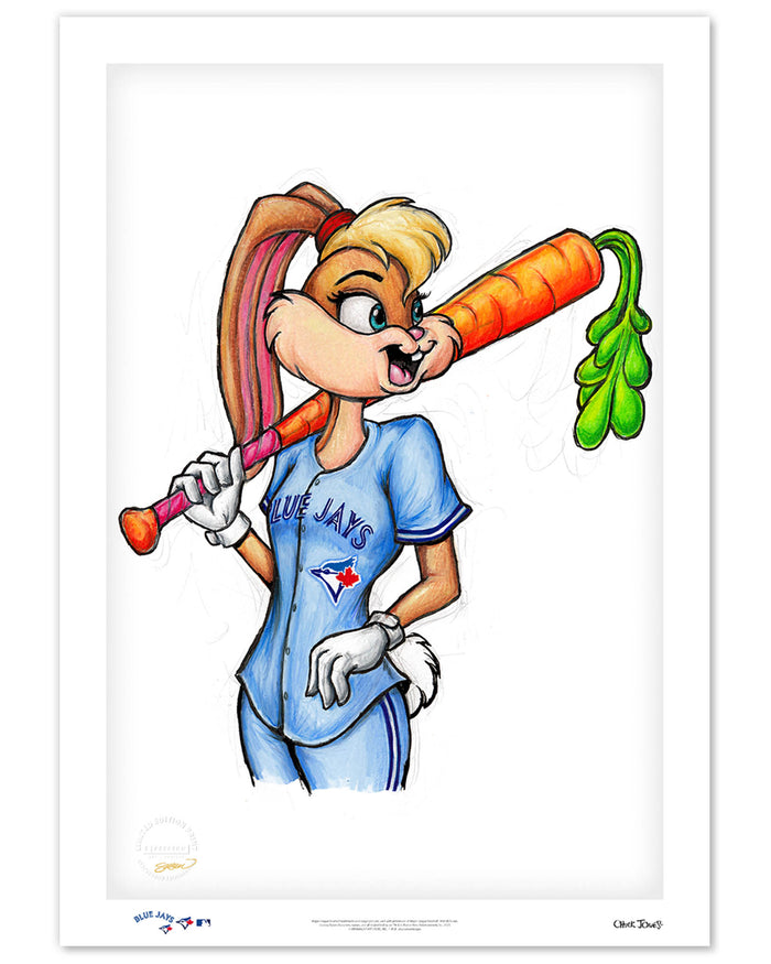 Lola Bunny x MLB Blue Jays Limited Edition Art Print