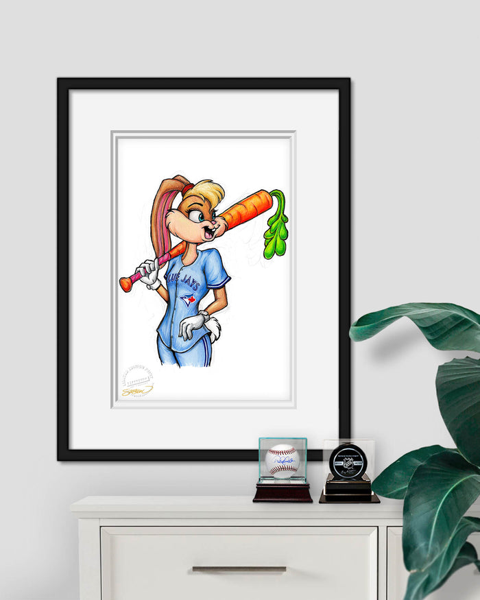 Lola Bunny x MLB Blue Jays Limited Edition Art Print