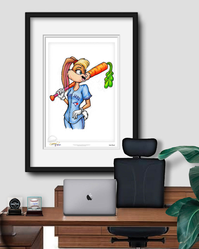 Lola Bunny x MLB Blue Jays Limited Edition Art Print