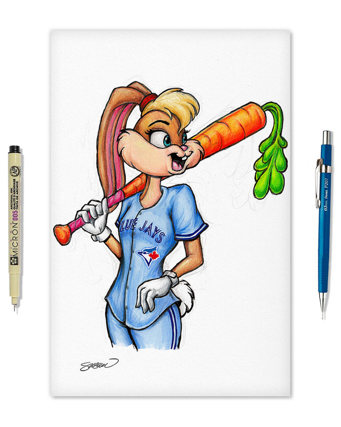 Lola Bunny x MLB Blue Jays Limited Edition Art Print