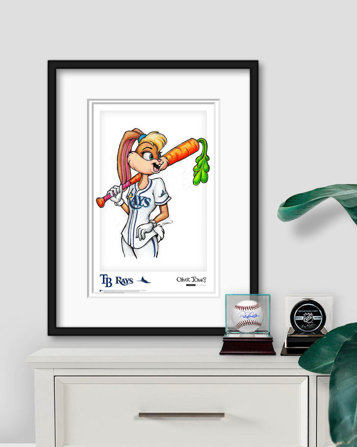 Lola Bunny x MLB Rays Limited Edition Art Print