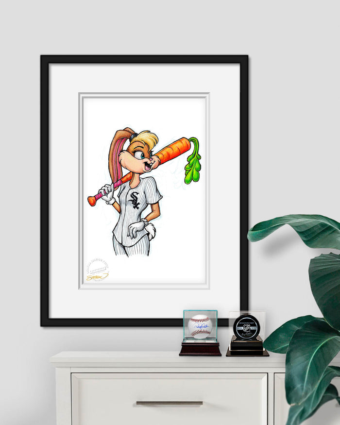 Lola Bunny x MLB White Sox Limited Edition Art Print