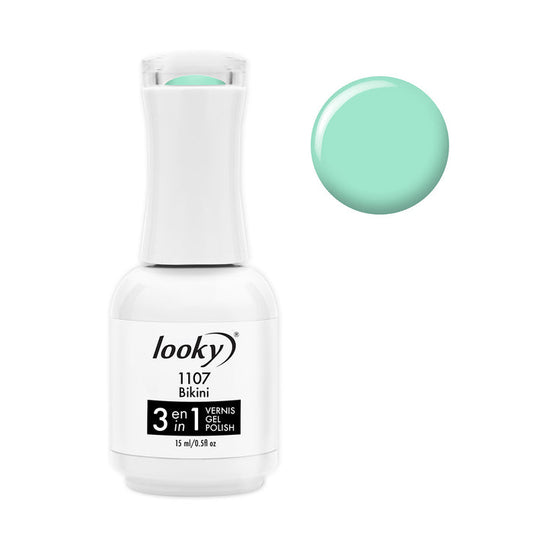 Looky Vernis Gel 3 en 1 #1107 Bikini (Collection Brisa de Rio)