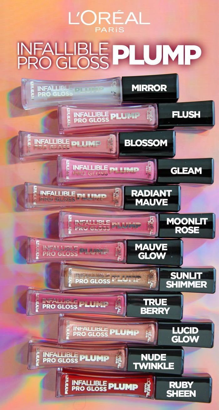 L'oreal Infallible Lip Gloss Plump