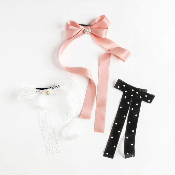 Loveté Boutique Hair Bow Tying Set 3pcs