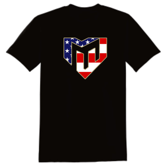 Magic Basic Tee with USA Design- Matte or Glitter