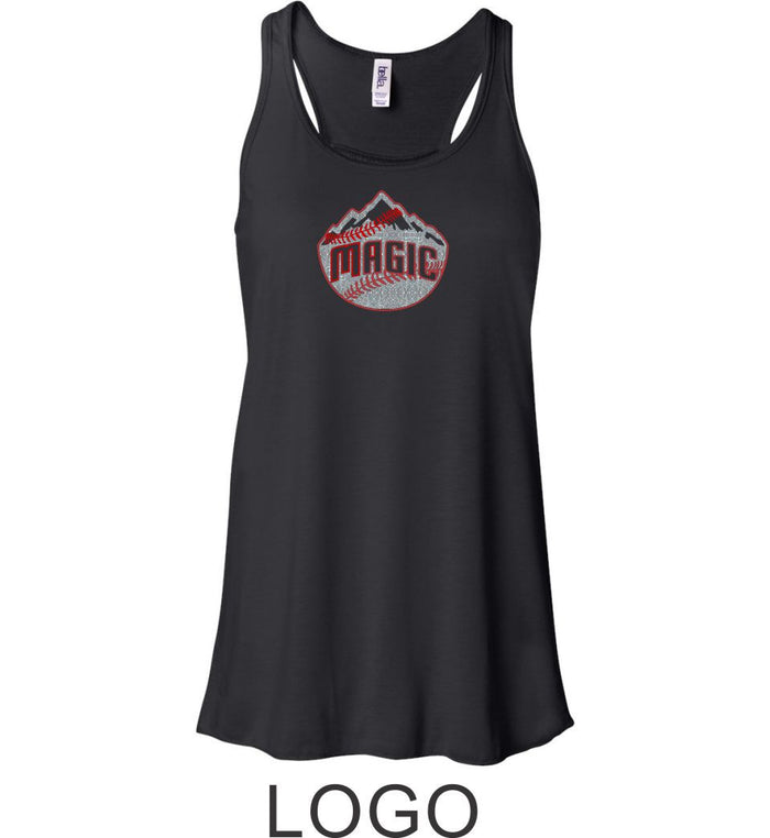 Magic Flowy Tank- 3 designs- Matte or Glitter