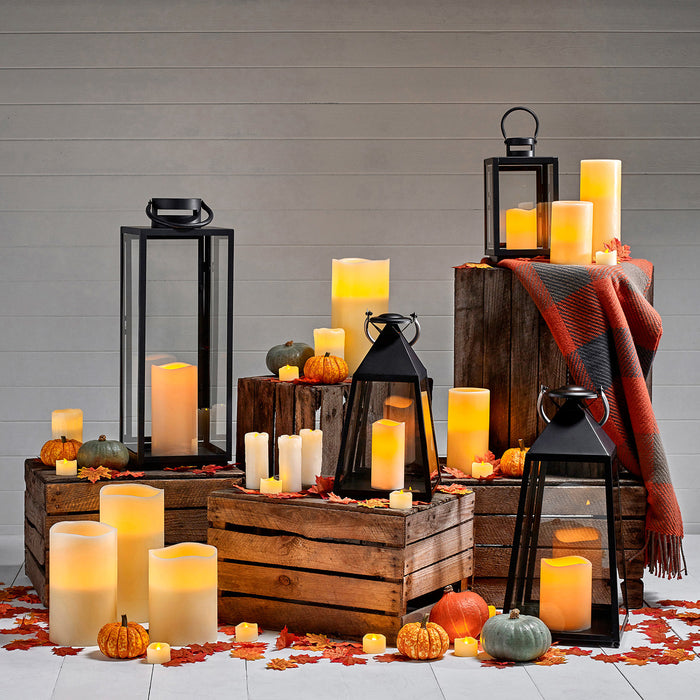 Malvern Large Battery Outdoor Lantern