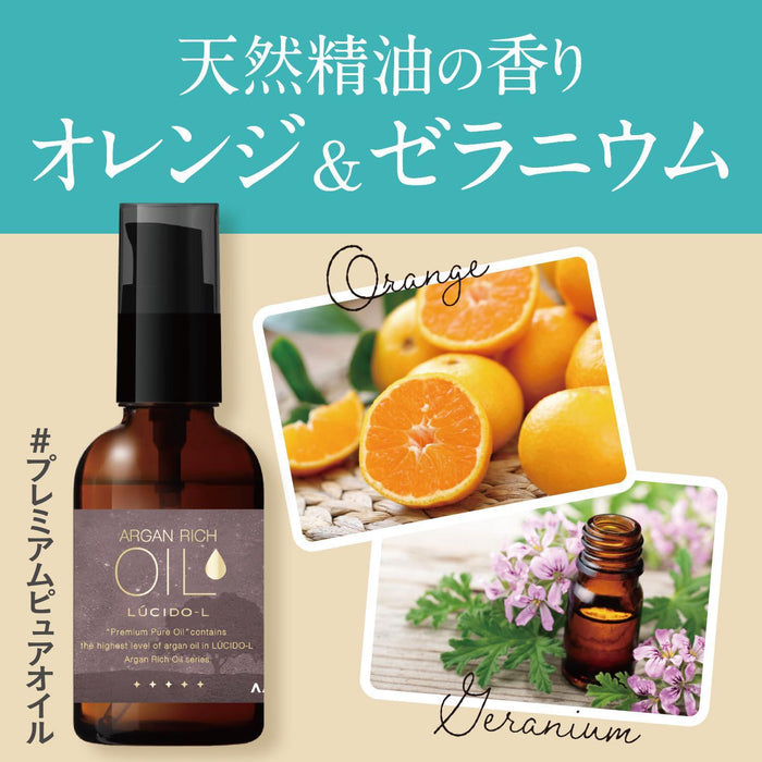 Mandom Lucido-L premium Pure Oil 60 mL