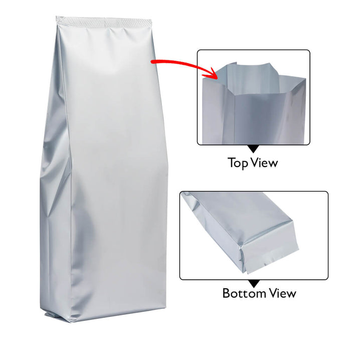 Matt Side Gusset Pouch