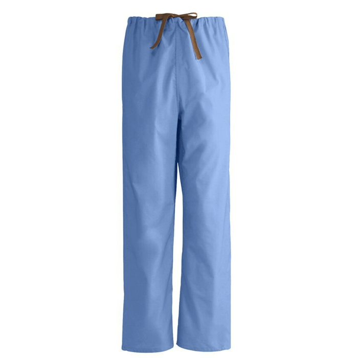 MEDLINE CottonCare Unisex 100% Cotton Reversible Scrub Top And Pants Set - 6580/6590 - Fine Scrubs