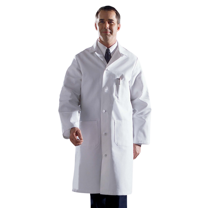 MEDLINE Unisex 100% Cotton Lab Coat - 2437 - Fine Scrubs