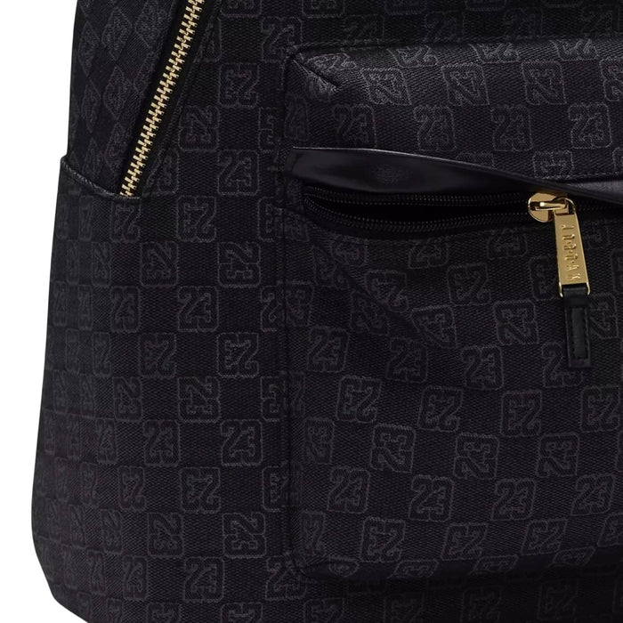 Men's Air Jordan Monogram Backpack Black Gold