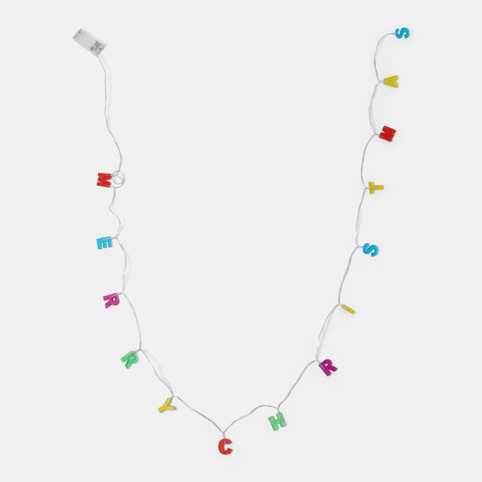 Merry Christmas String Lights - Multi 🎄🇬🇧