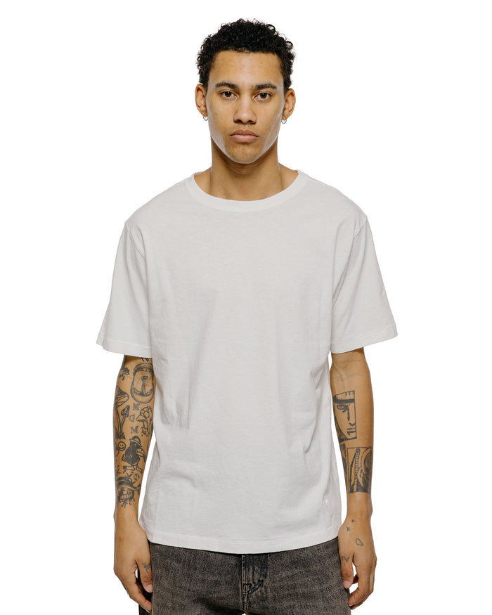 lost & found Merz B. Schwanen Merz B. Schwanen HPT01 Cotton Hemp T-Shirt White