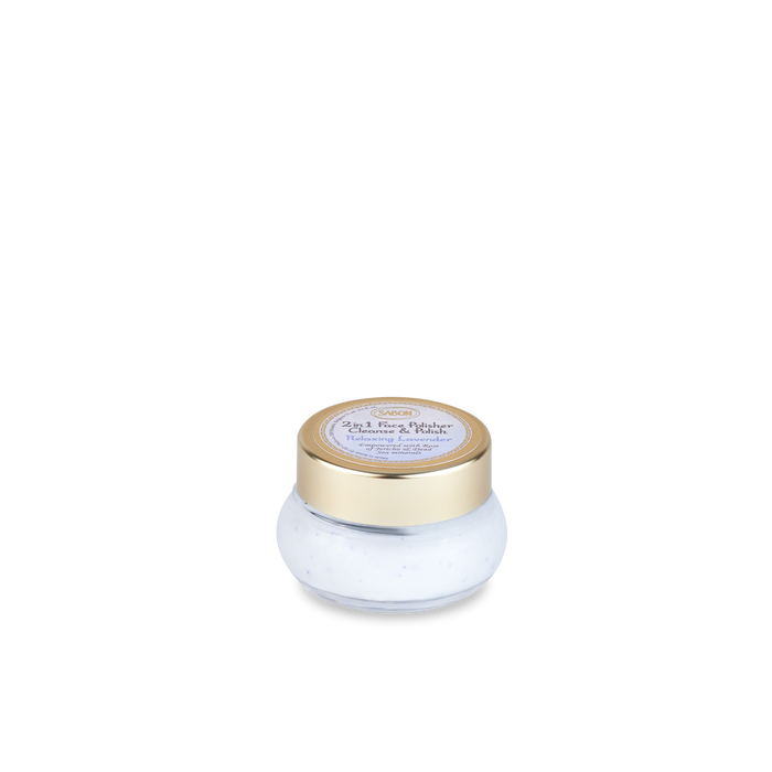 Mini 2 in 1 Face Polisher Lavender 0.5oz (15mL)