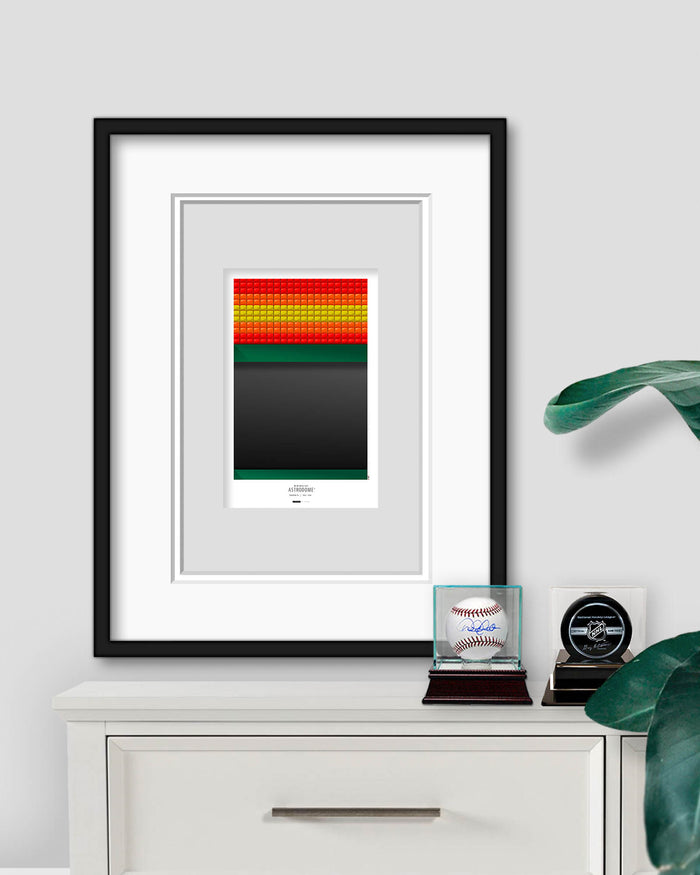 Minimalist Astrodome Art Print