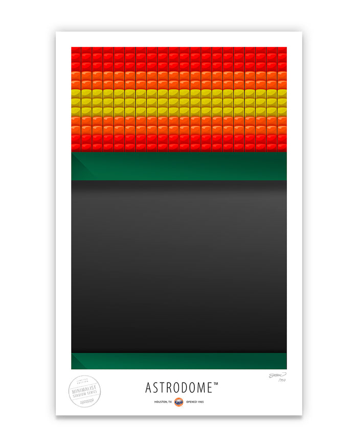 Minimalist Astrodome Art Print