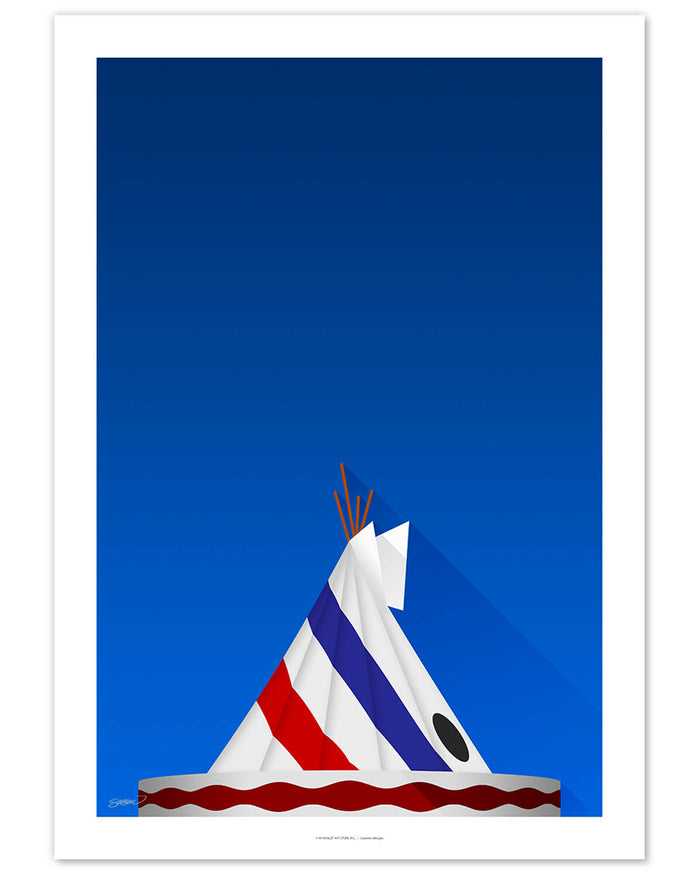 Minimalist Atlanta-Fulton County Stadium