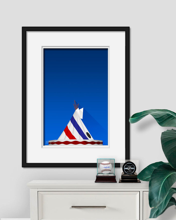 Minimalist Atlanta-Fulton County Stadium
