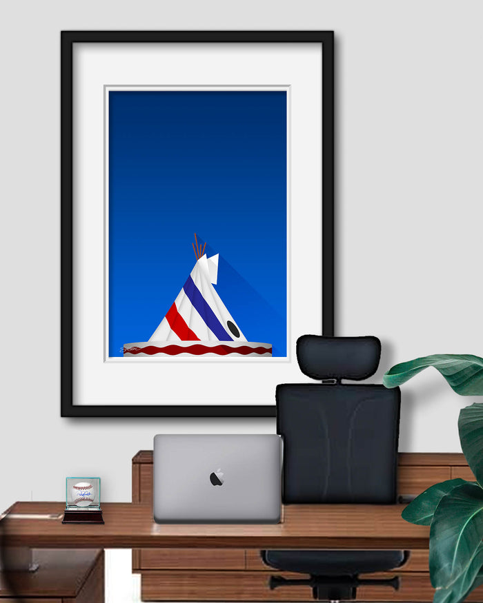 Minimalist Atlanta-Fulton County Stadium