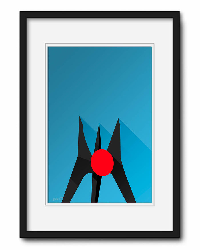 Minimalist Aztec Stadium