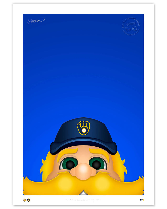 Minimalist Bernie Brewer