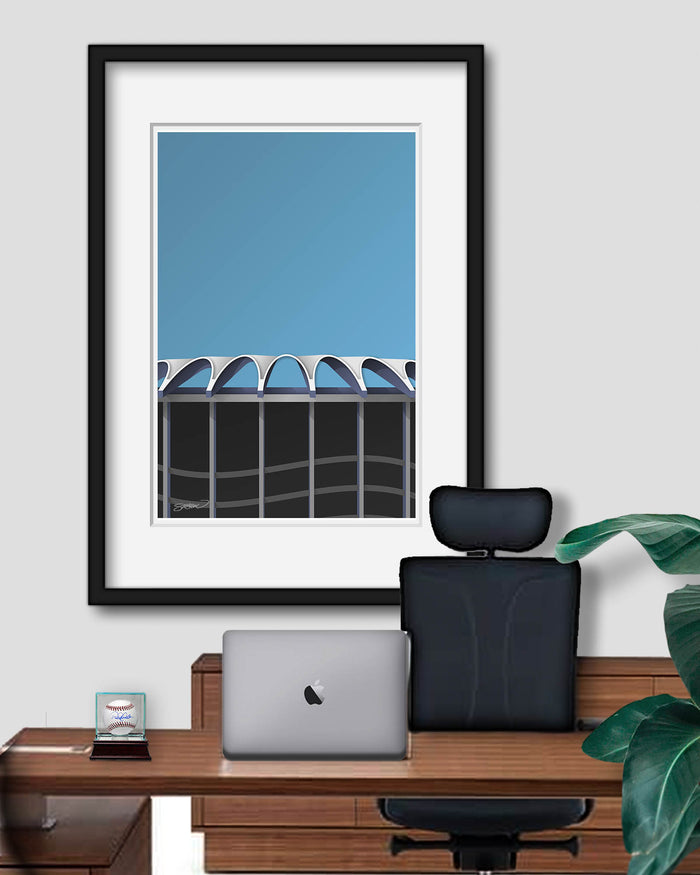 Minimalist Busch II Stadium Art Print
