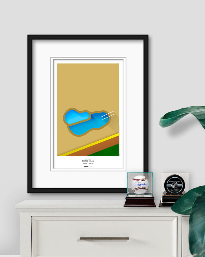 Minimalist Chase Field Art Print
