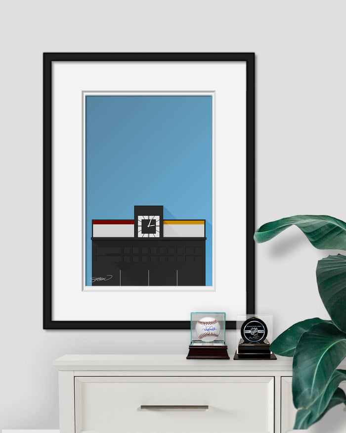 Minimalist Crosley Field Art Print