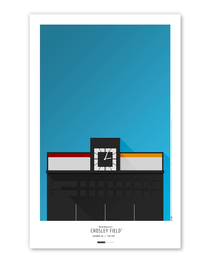 Minimalist Crosley Field Art Print