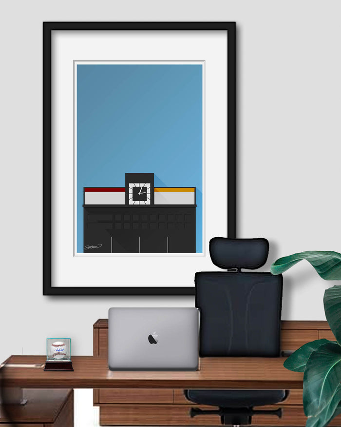 Minimalist Crosley Field Art Print