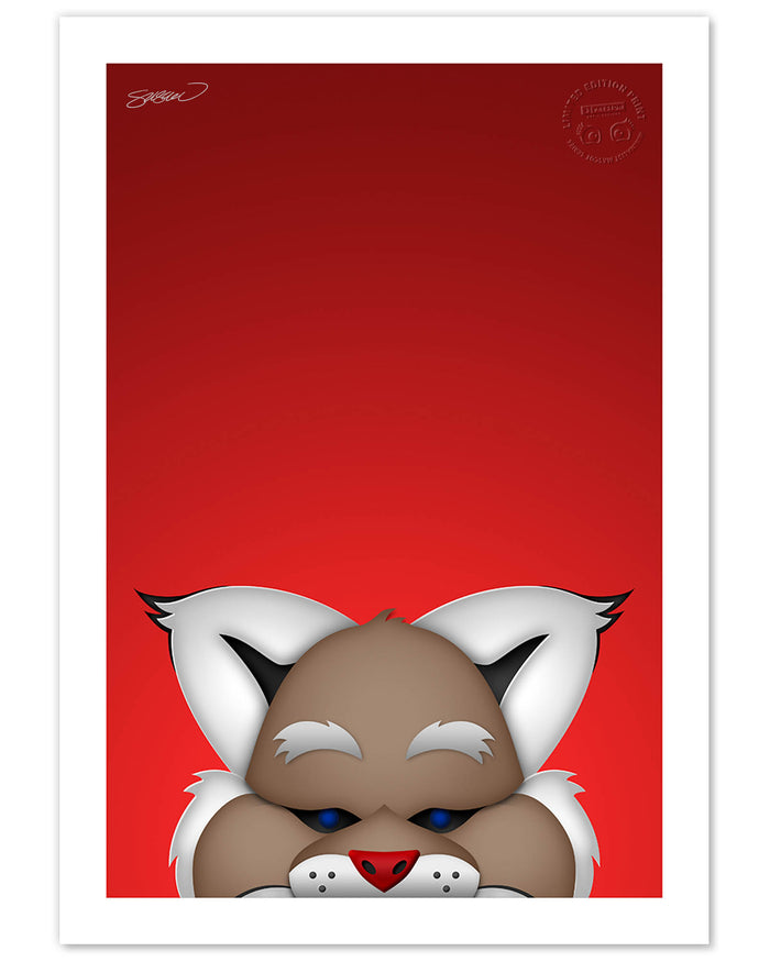 Minimalist D. Baxter the Bobcat