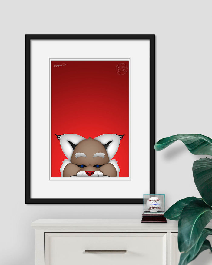 Minimalist D. Baxter the Bobcat