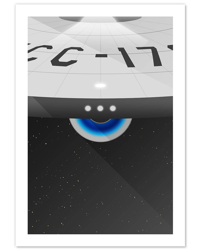Minimalist Enterprise Art Print
