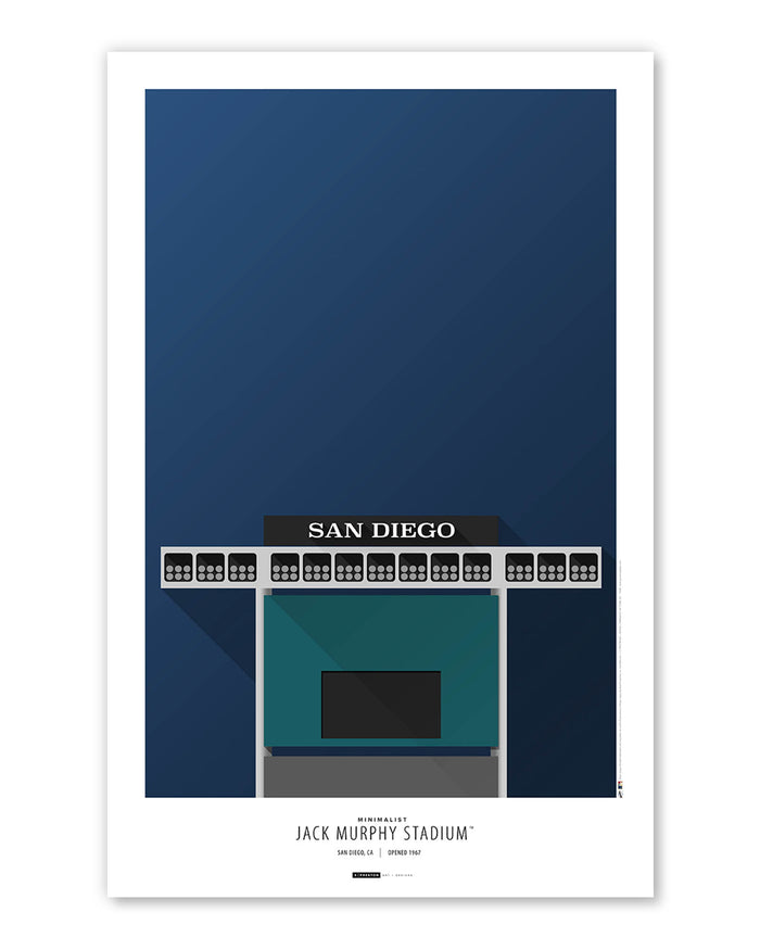 Minimalist Jack Murphy Stadium