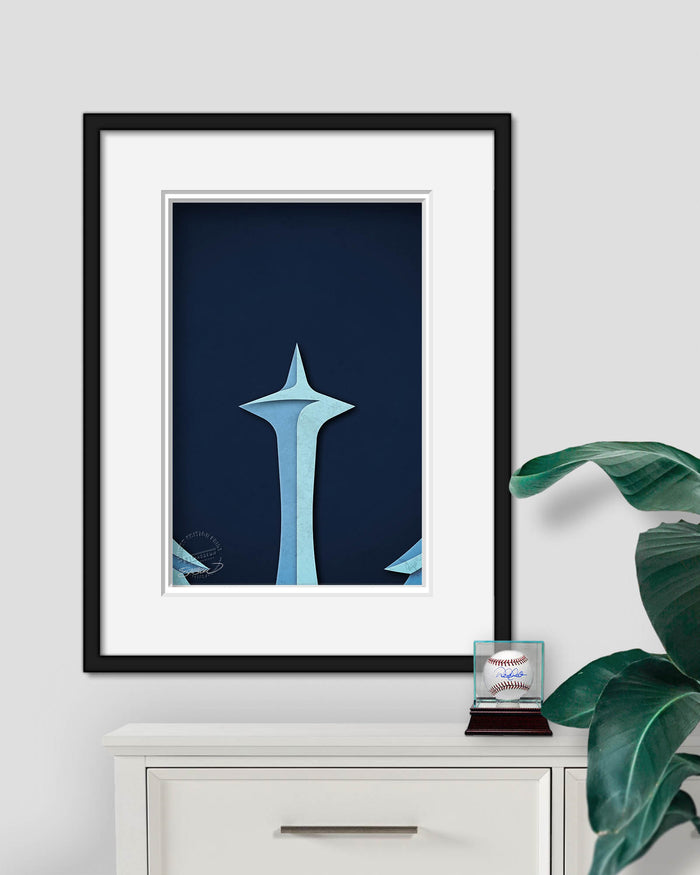 Minimalist Logo - Seattle Kraken