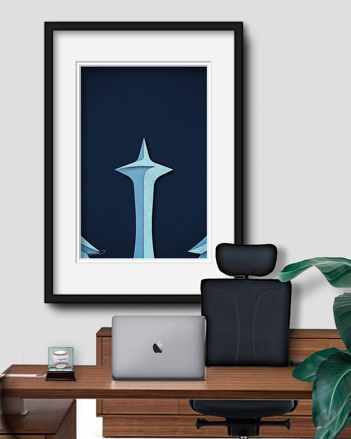 Minimalist Logo - Seattle Kraken