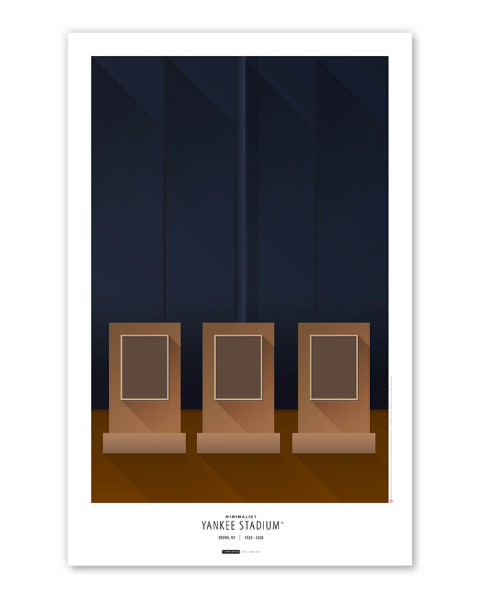 Minimalist Old Yankee Stadium