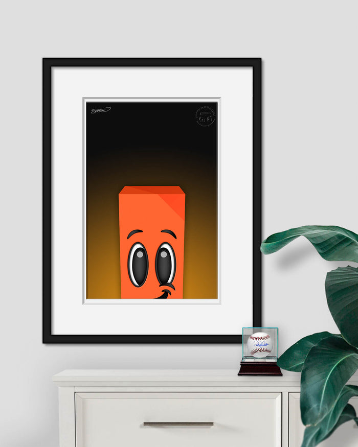 Minimalist Perry The Pylon Limited Edition Art Print